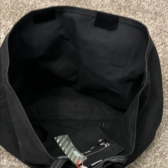 Off-White Black and White Arrows Duffel Bag
